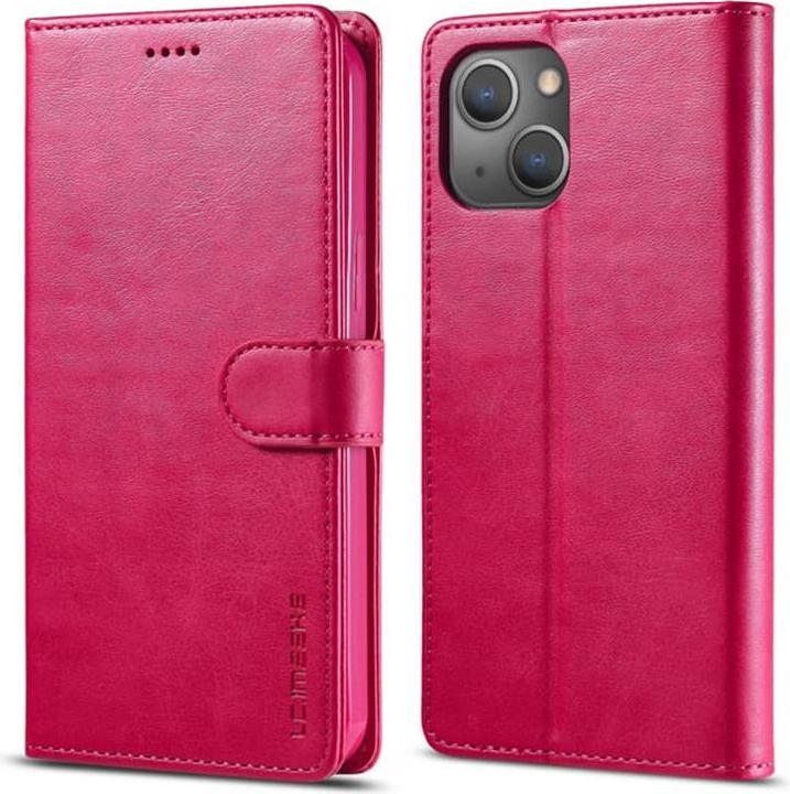 Produktbild LC.Imeeke Galaxy S25 Plus - Wallet Etui mit 3 Kartenfächern & Magnetverschluss, Pink (Samsung Galaxy S25+)