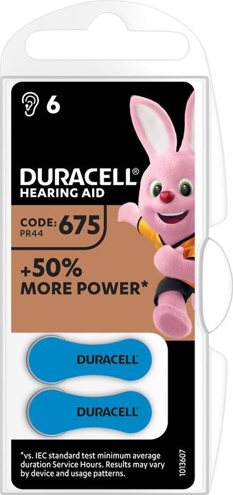 Image du produit Duracell EasyTab (6 pcs, PR44, 675 mAh)