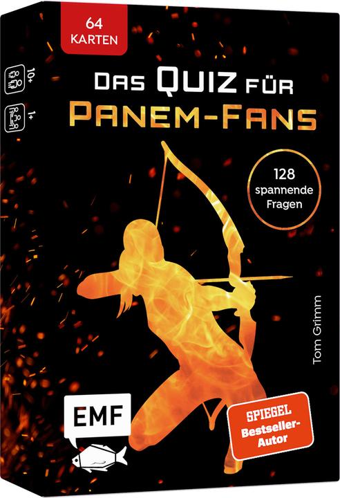 Actual product image Card game: The unofficial quiz for Tribute of Panem fans (German)