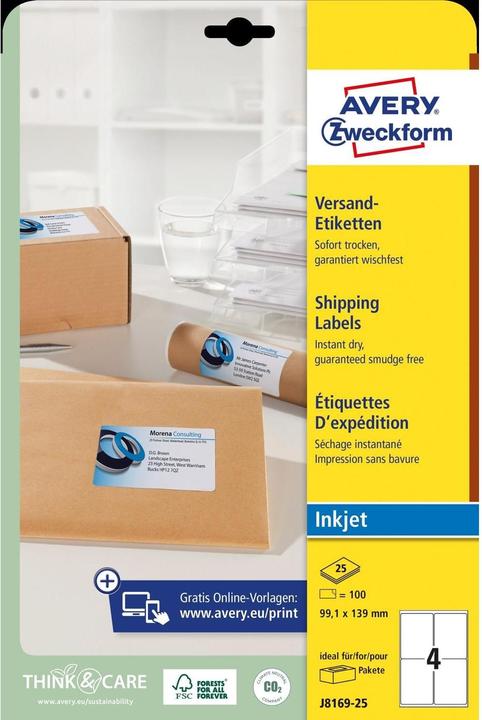Produktbild Avery J8169-25