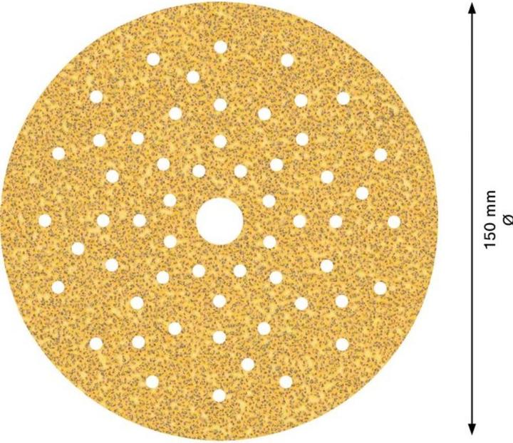 Immagine prodotto Bosch Professional Zubehör Expert C470 Carta vetrata multiforo per levigatrice rotorbitale, 150 mm, G 40, 50 pezzi. (40)