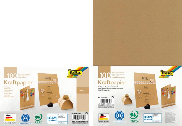 Image du produit Folia Papier kraft (120 g/m², 1 x)