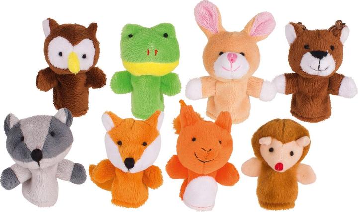 Image du produit Goki Waldtiere Fingerpuppe 8-er Set