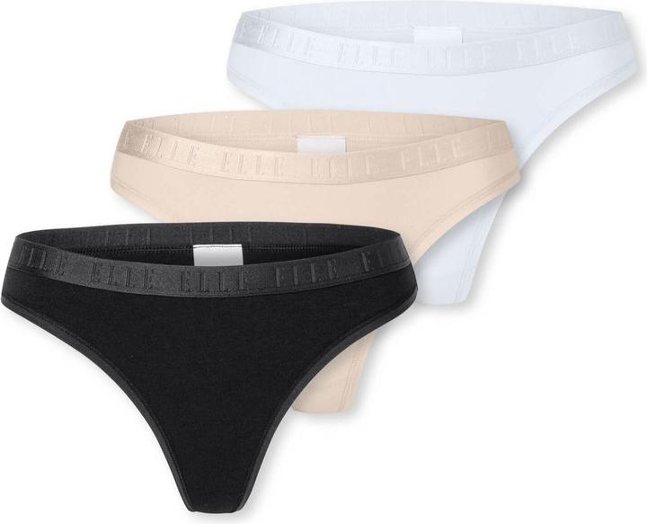 Actual product image Elle Tanga Thong - SUPER SOFT (M, pack of 3)