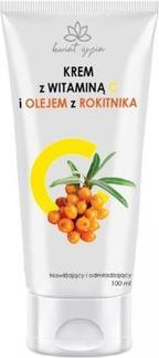 Kwiat Życia Flower Of Life Cream With Vitamin C And Sea Buckthorn Oil Moisturizing And Rejuvenating 100Ml (100 ml, 24h Creme)