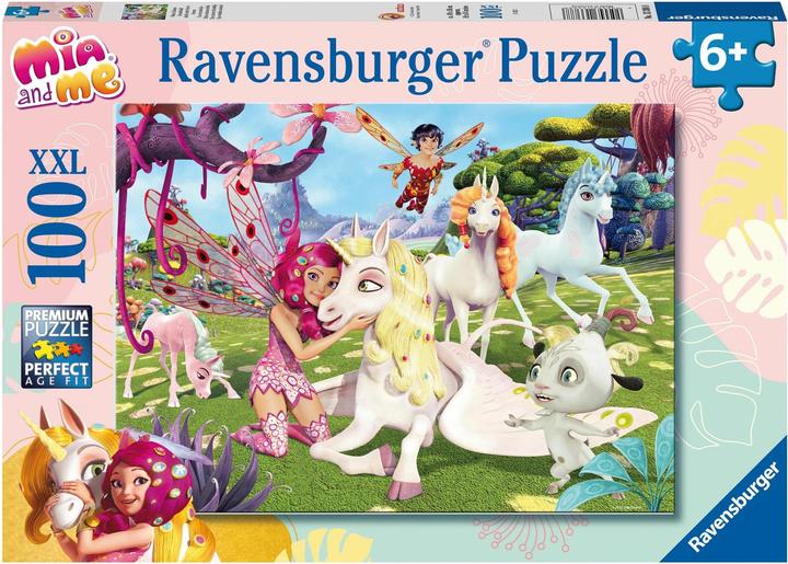 Actual product image Ravensburger True Unicorn Friendship (100 pieces)