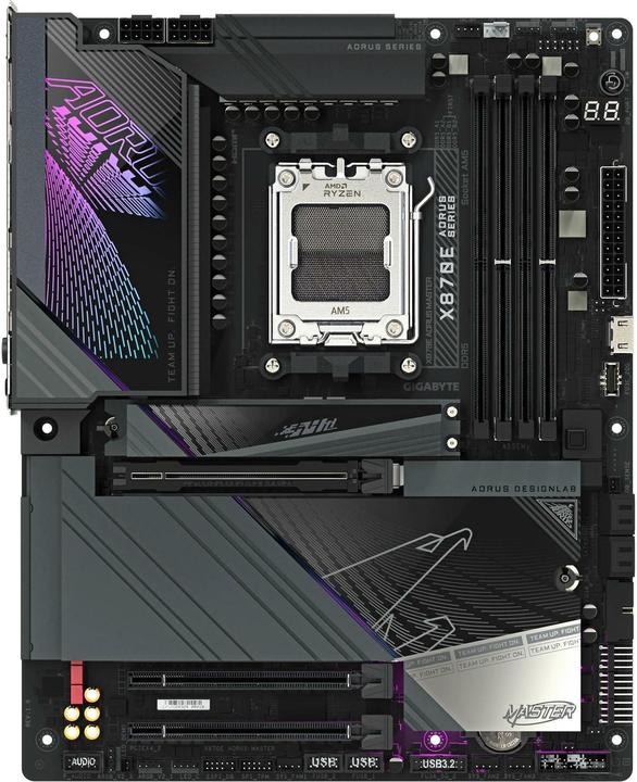 Immagine prodotto Gigabyte X870E AORUS MASTER (AM5, AMD X870E, ATX)