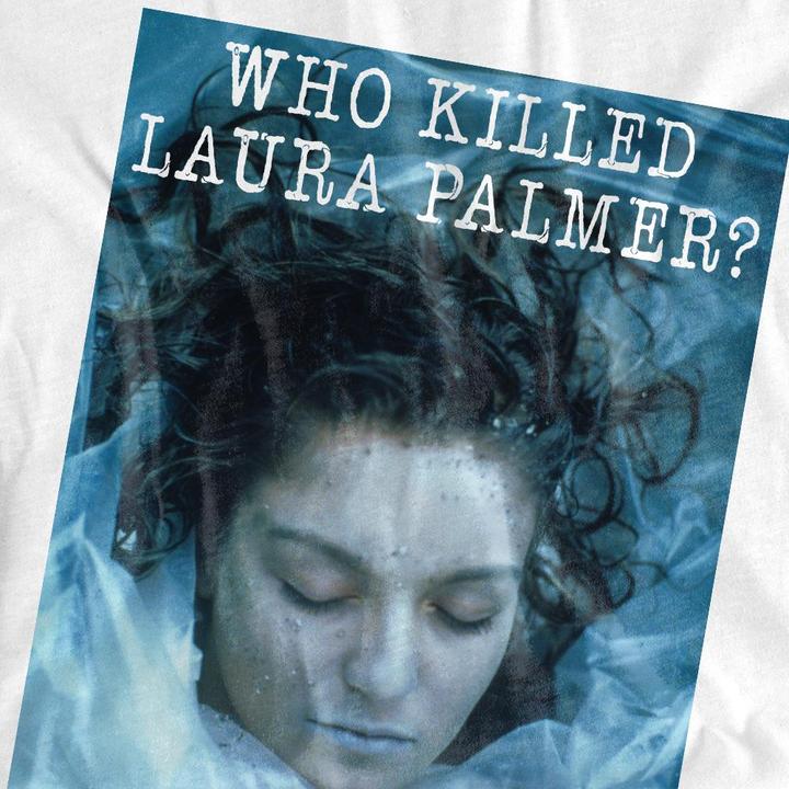 Actual product image Twin Peaks Mens Who Killed Laura T-Shirt (XL)