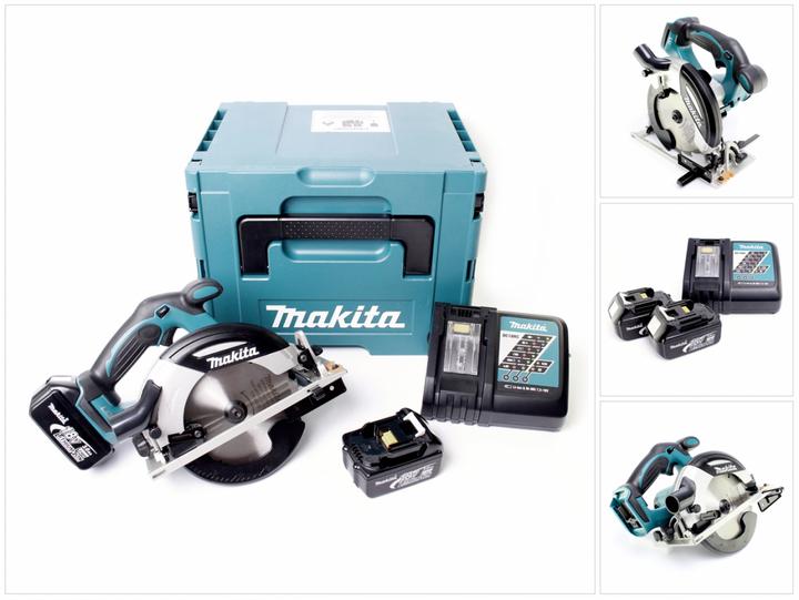 Productafbeelding Makita DHS 630 RFJ 18 V 165 mm accu-handcirkelzaag in Makpac met 2x 3,0 Ah accu + lader