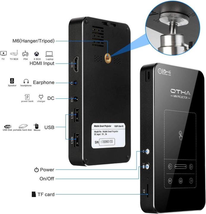 Image du produit Otha D05E (Full HD, 150 lm, 1 - 3:1)