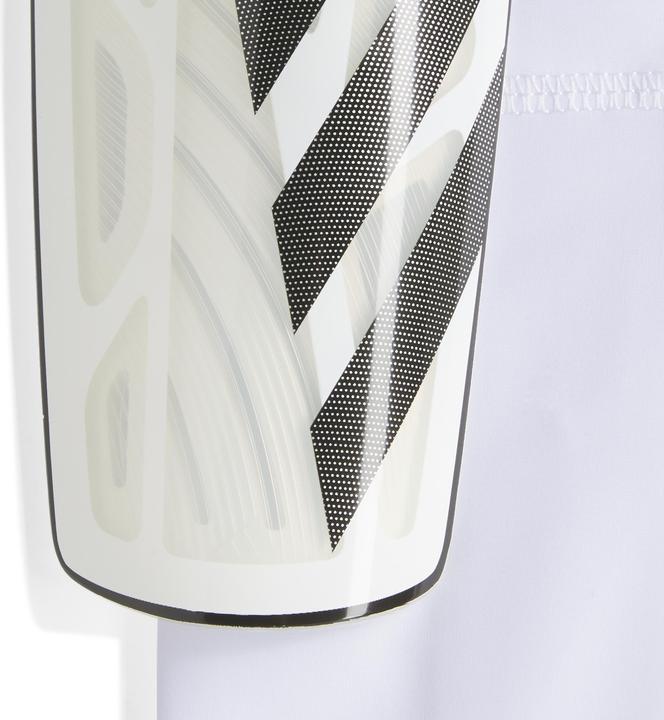 adidas Unisex TIRO SHINGUARD League, White/Black/Silver Metallic, M (M)