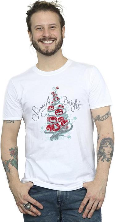 Image du produit Disney - T-shirt THE NIGHTMARE BEFORE CHRISTMAS SCARY & BRIGHT - Homme (4XL)