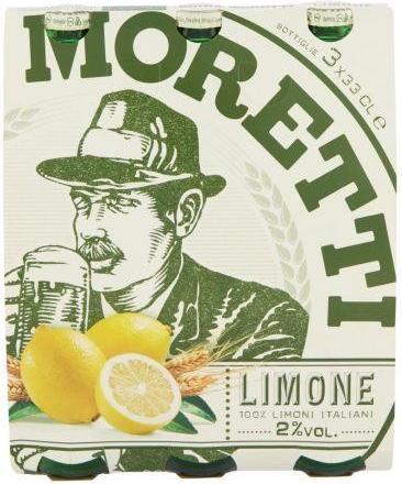 Birra Moretti Limone Radler (24 x 33 cl)