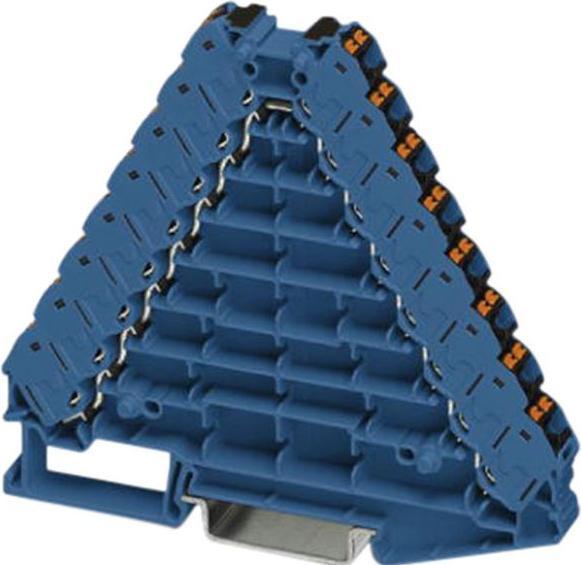 Produktbild Phoenix Contact Phoenix Potenzialverteiler PTRV 8-PV BU/BK PTRV 8-PV BU/BK Blau Inhalt: 10 St.