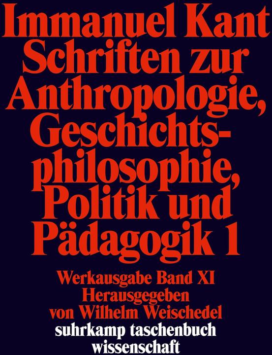 Image du produit Werkausgabe in 12 Bänden (Allemand, Immanuel Kant, 1977)