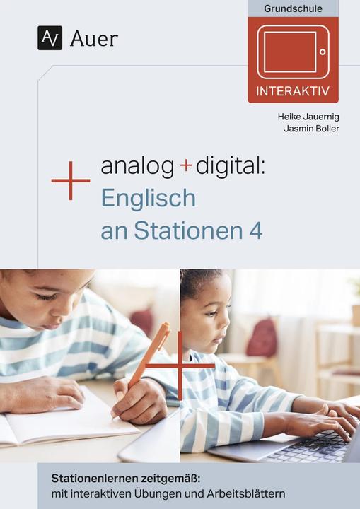 Image du produit Analog + digital: Englisch an Stationen 4 (Allemand, Jasmine Boller, Heike Jauernig, 2024)