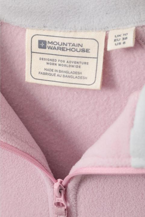 Produktbild Mountain Warehouse Montana FleeceOberteil mit halbem Reissverschluss (54 D)