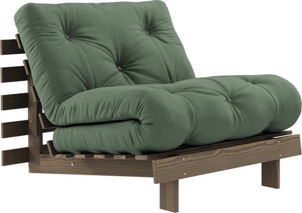 106 Carob Brown laqué, 756 Vert olive