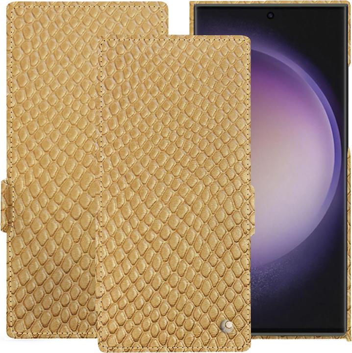 Productafbeelding Noreve Leren omslag horizontaal (Samsung Galaxy S23 Ultra, Samsung Galaxy S24 Ultra)