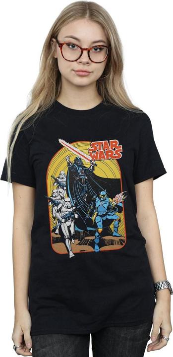 Image du produit Star Wars - T-shirt VINTAGE COMIC SCENE - Femme (4XL)