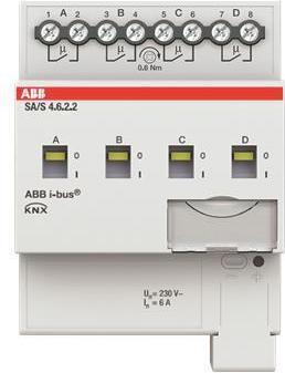 Actual product image ABB SA/S4.6.2.2 Switch actuator 4gang 6 A (Switch actuator)