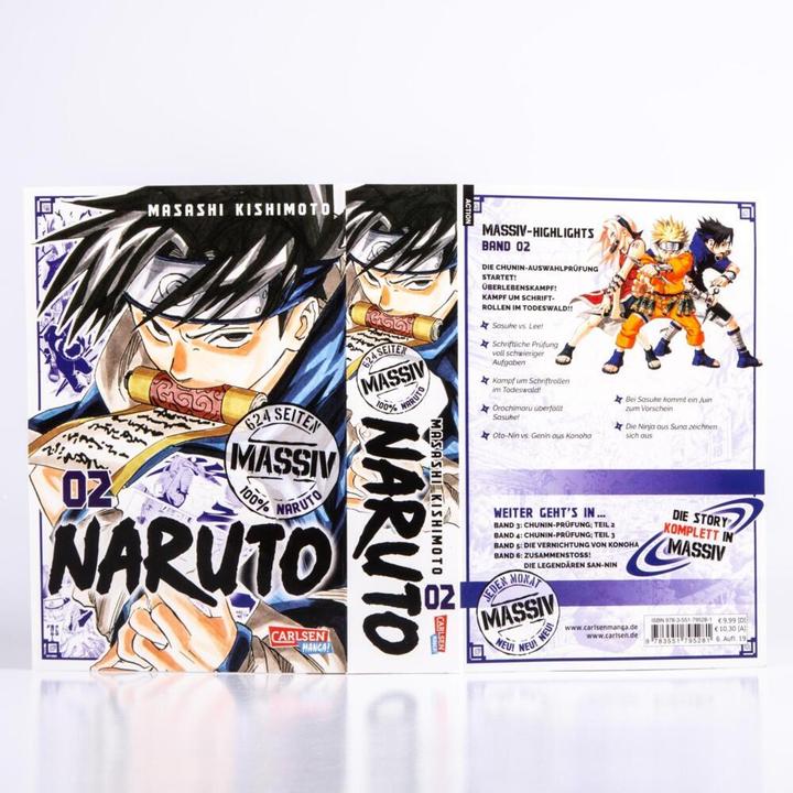 Produktbild NARUTO Massiv 2 (Deutsch, Masashi Kishimoto, 2017)