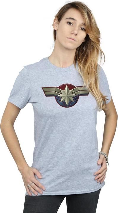 Immagine prodotto Captain Chest Emblem Maglietta Ampia Donna (L)