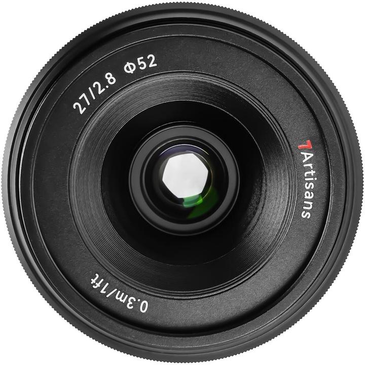 Actual product image 7artisans 27mm f/2.8 Sony E (Sony E, APS-C / DX)
