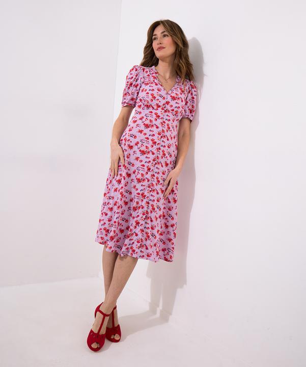 Image du produit Joe Browns Floral V-Neck Short Sleeve Midi Dress (14)