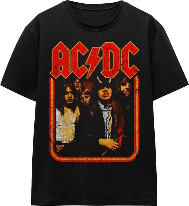 Immagine prodotto AC/DC Maglietta Group Distressed Adulto Unisex (L)