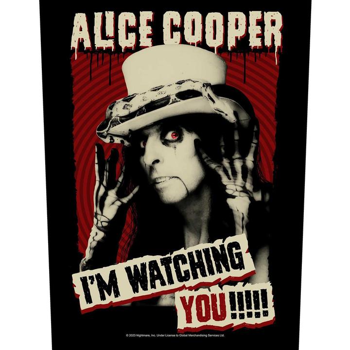 Alice Cooper I'm Watching You Patch (1 x)