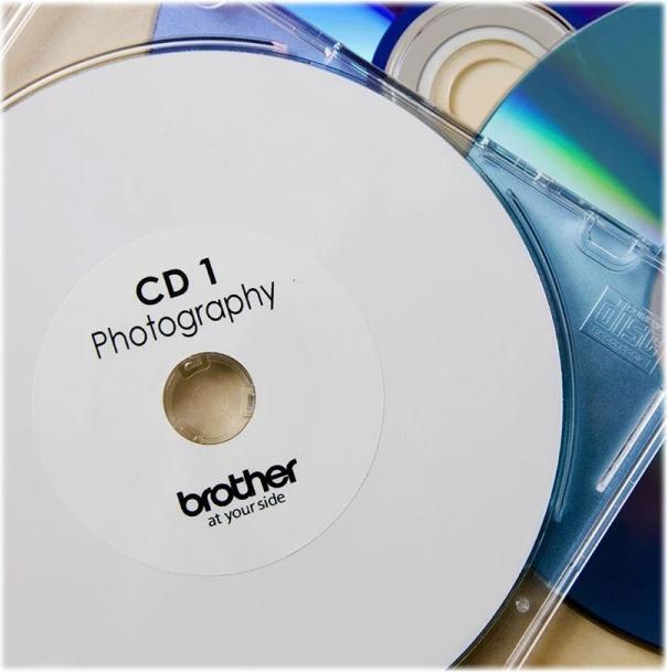 Produktbild Brother DK-11207 CD/DVD-Etikett