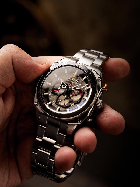 Produktbild AVI-8 AV-4100-33 Hawker Hunter Dual Time (Chronograph)
