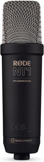 Actual product image RØDE NT1 5th Generation Microphone Black with Stand