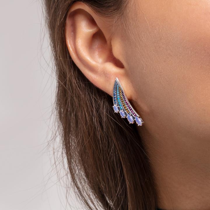 Produktbild Thomas Sabo Ohrringe (925 Sterlingsilber, Geschwärzt)