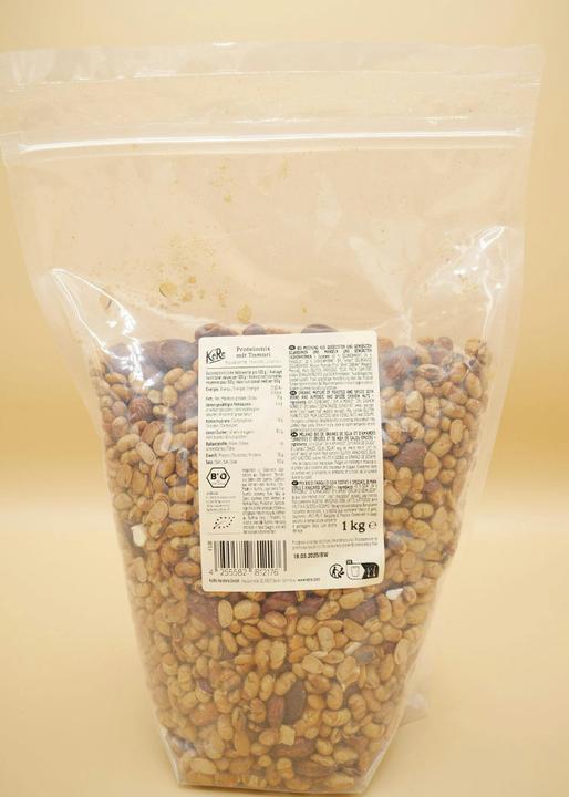 Actual product image KoRo Organic blend of roasted and spiced soya beans and almonds and spiced cashew nuts (1000 g)
