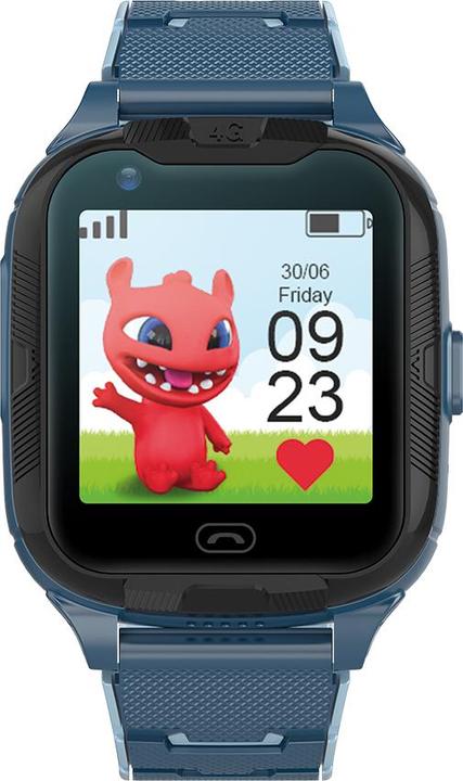 Actual product image Maxlife smartwatch 4G MXKW-350 blue GPS WiFi (14 mm)