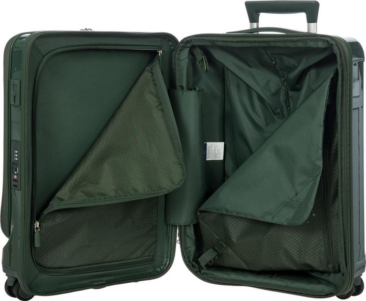 Immagine prodotto Brics Positano Carrello da cabina a 4 ruote da 55 cm con ripiegamento elastico (52 l, Bagaglio a mano (fino a 50 litri))