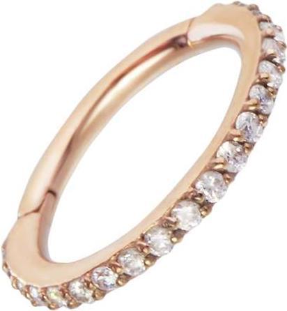 Image du produit Bijouteria Piercing d'oreille (Acier inoxydable, Cristal Swarovski, Revêtement PVD)