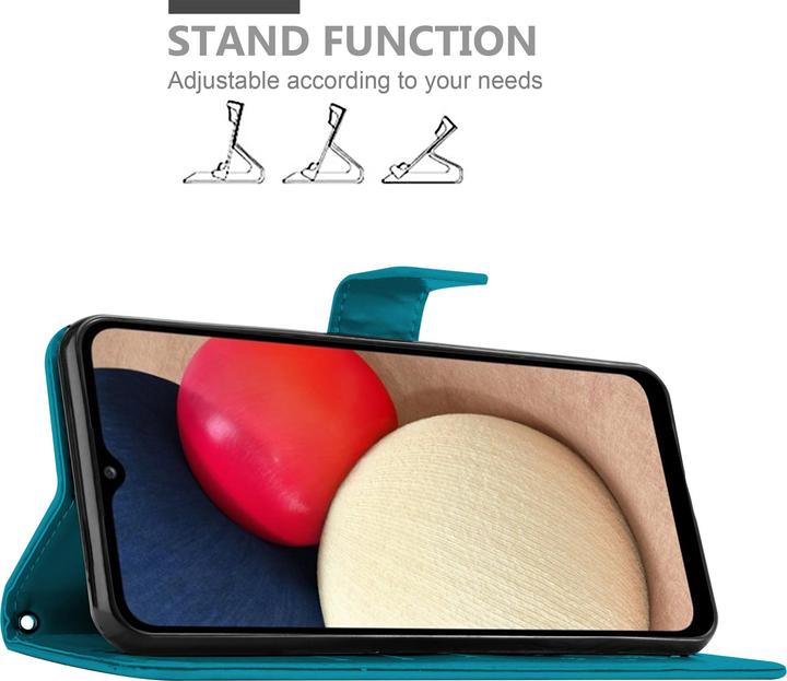 Image du produit Cadorabo Couverture du livre de fleurs (Samsung Galaxy A02s)