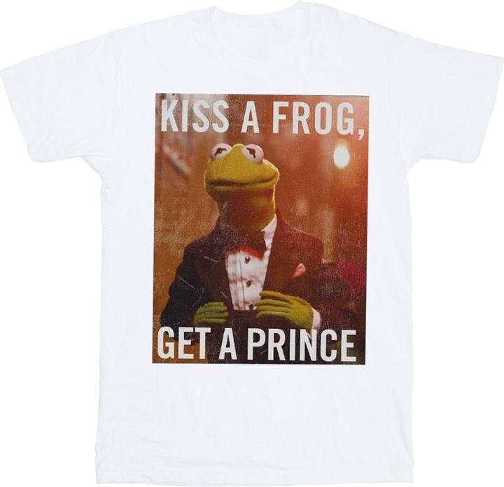 Image du produit Disney - T-shirt THE MUPPETS KISS A FROG GET A PRINCE - Femme (XXL)