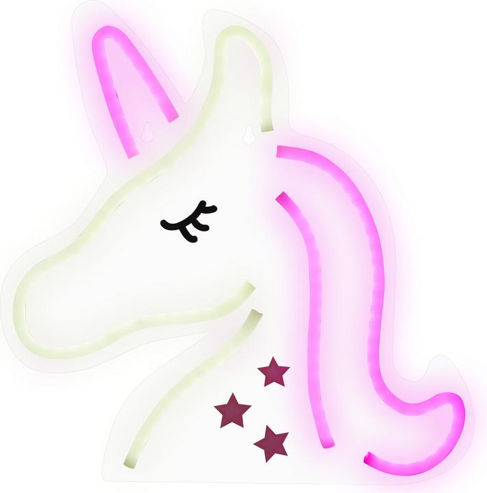 Produktbild Beliani Neonlicht LED Wanddeko rosa 3er Set SUSIE (240 lm)