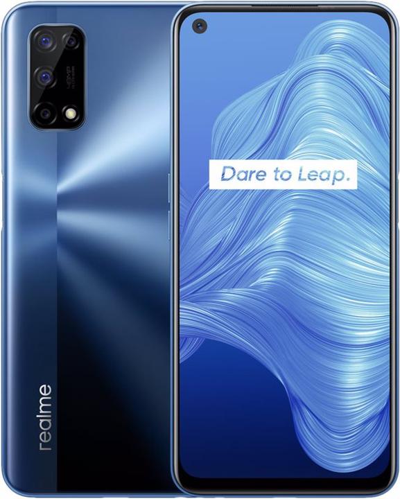 realme 7 5G (128 GB, Baltic Blue, 6.50", Hybrid Dual SIM, 48 Mpx, 5G)