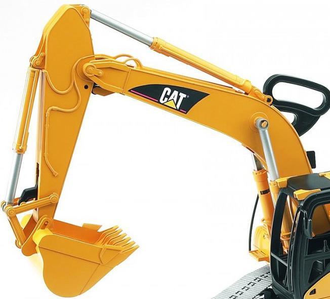 Actual product image Bruder Cat Bucket Excavator