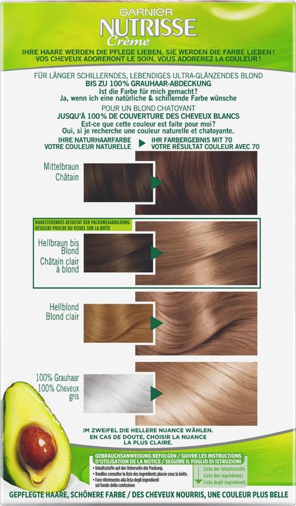 Immagine prodotto Garnier Crème Nutrisse (70 biondo medio)