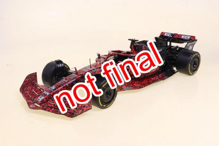 Produktbild Solido 1:18 Alfa Romeo F1 Team X schwarz