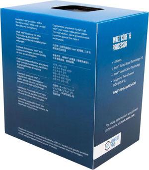 Productafbeelding Intel Core i5-7400 doos (LGA 1151, 3 GHz, 4 -Core)
