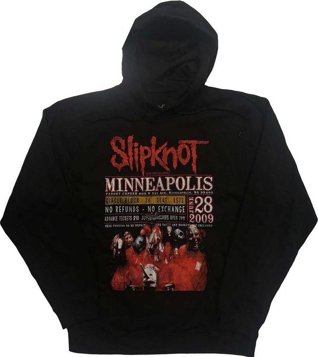 Actual product image Slipknot Unisex Adult Minneapolis 09 Eco Friendly Hoodie (XS)