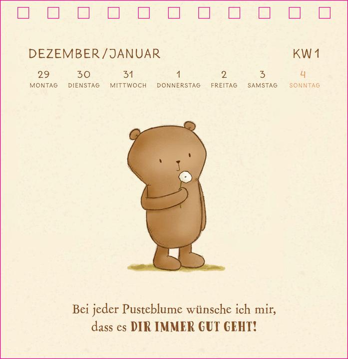 Actual product image Siefert:Mister O'Lui Tischkalender 2026 (German)