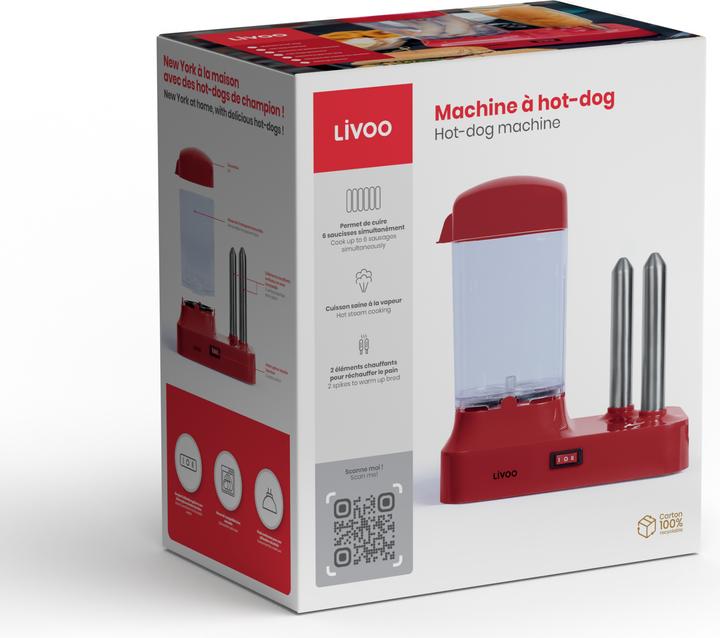 Produktbild Livoo Hot-Dog-Maschine